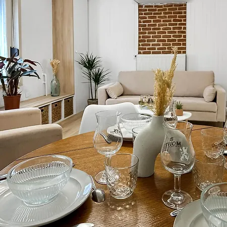 Casa de Férias élégant à La Porte De Lille Seclin